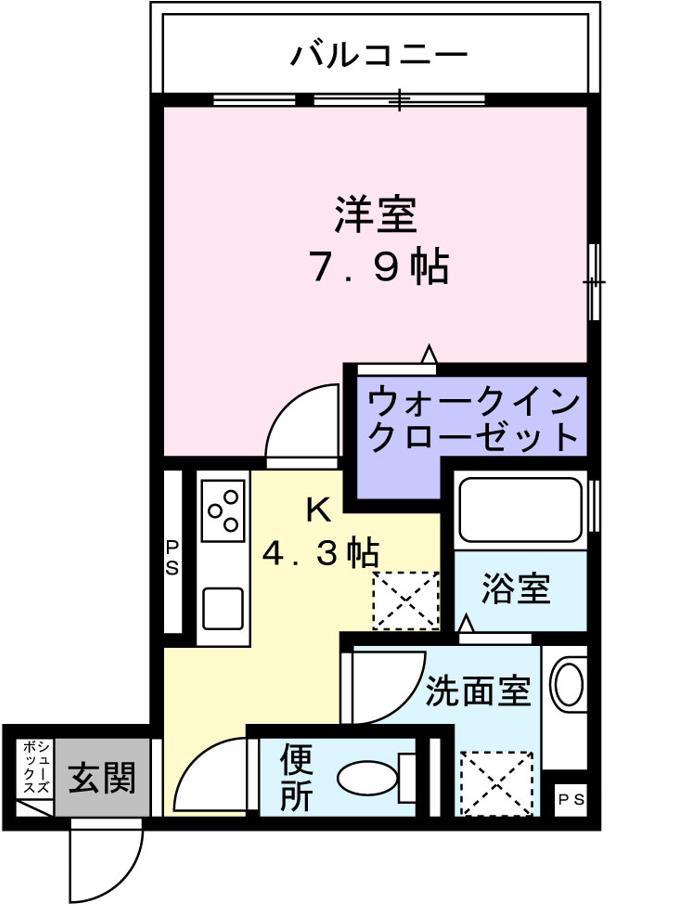 プレミール甲子園の間取り