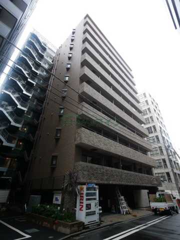 中央区日本橋富沢町のマンションの建物外観