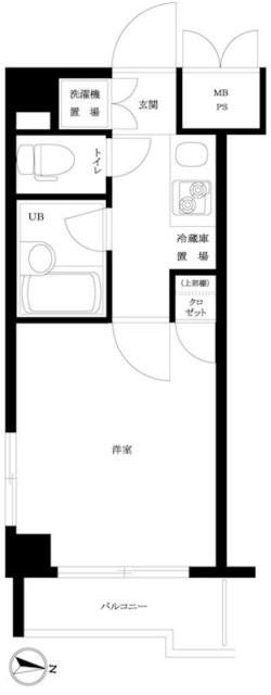 ルーブル武蔵小杉参番館（ルーブルムサシコスギサンバンカン）の間取り