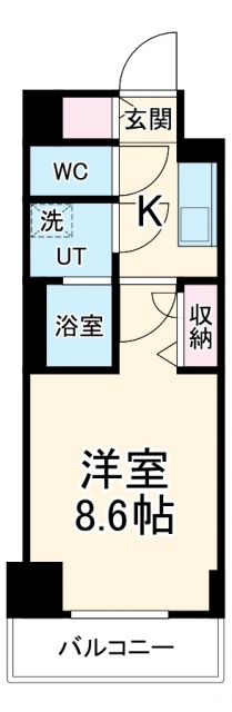 ファステート名古屋駅前アルティスの間取り