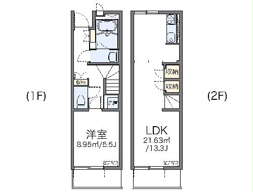 レオネクストＲＥＮの間取り