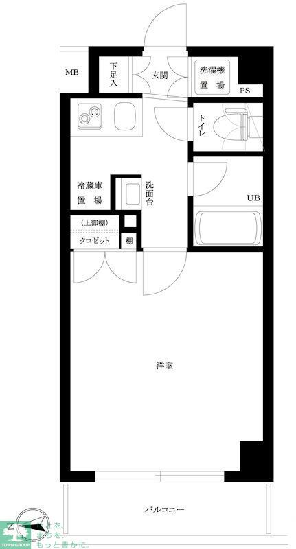 【ルーブル高田馬場参番館の間取り】