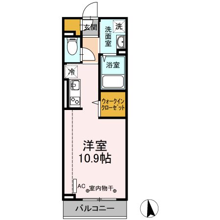 コスモポリタンの間取り