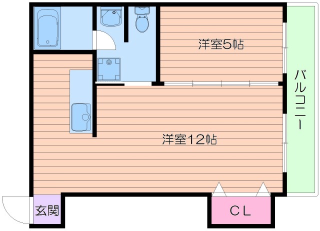 第二昭和ビルの間取り