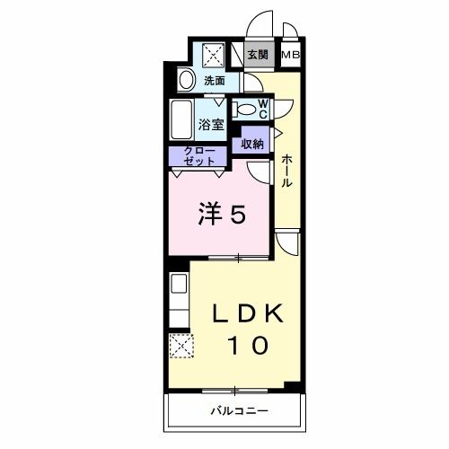 仮称；北栄３丁目マンションの間取り