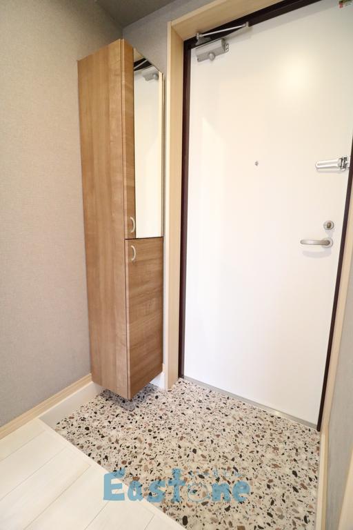 玄関　鏡付が嬉しいシューズボックス