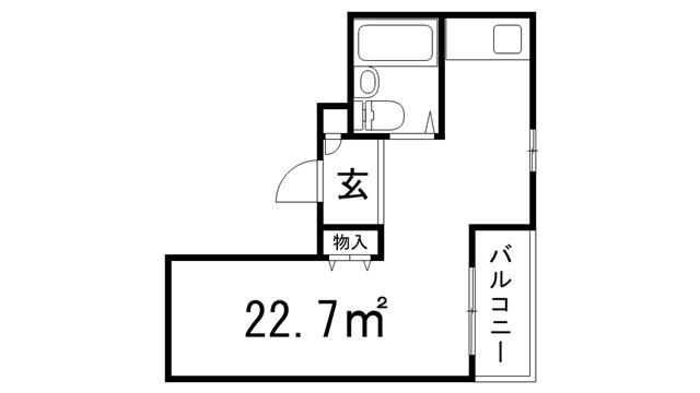 シャトー第９神戸の間取り