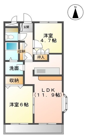 スィエクル21の間取り