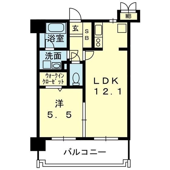 アクアフォーレの間取り