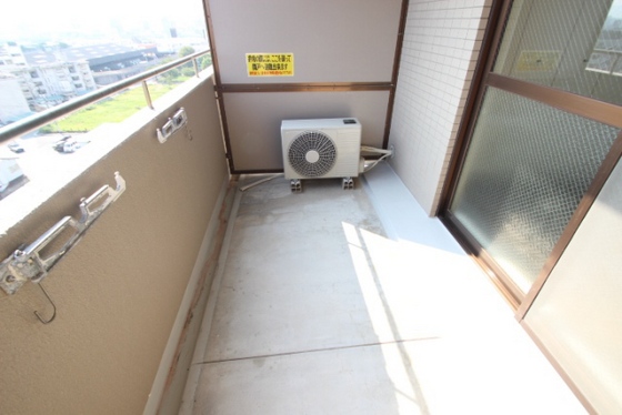 バルコニー　※別部屋の写真です