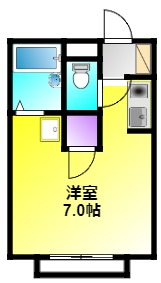 ハイツセラヴィの間取り