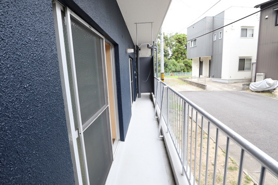 バルコニー　※別部屋の写真です