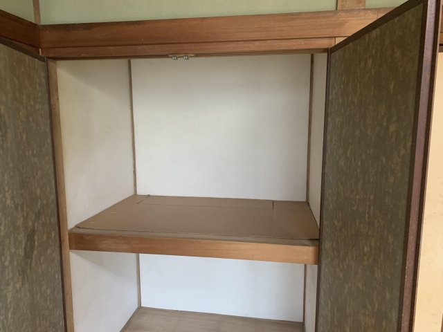収納　このような収納スペースが多くあります。