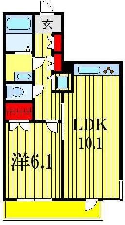 パークアクシス西船橋本郷町の間取り