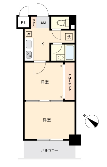 【リビングステージ東仙台の間取り】