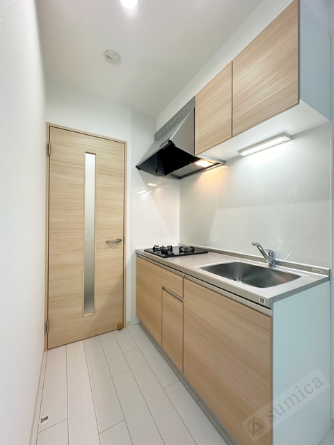 キッチン　２口システムキッチン・お料理もグレードアップ♪