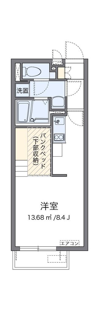 レオネクストプランタンの間取り