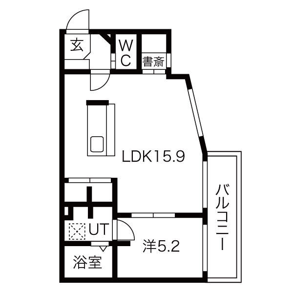 R-fino新さっぽろの間取り