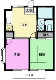 ワンダーハイツの間取り