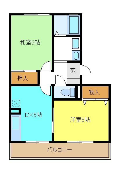 ウインドミル１の間取り