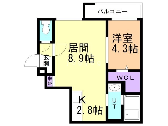 エクセル東札幌の間取り