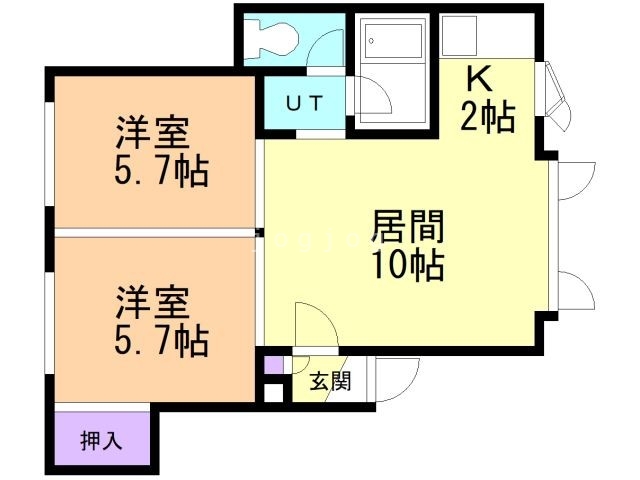 ルミエール伊林の間取り