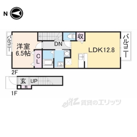 サンガーデン．Ｍの間取り