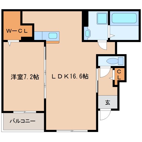 ヴァンセットアムールIIIの間取り