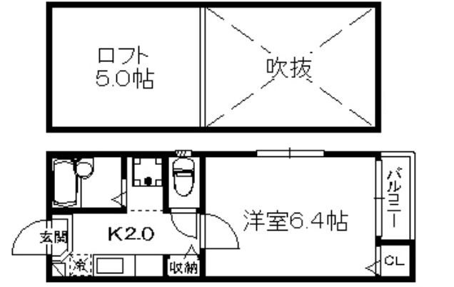 リバーJOY室見の間取り