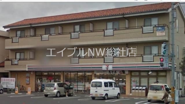 コンビニ　セブンイレブン 倉敷中庄駅前店（コンビニ）まで461m