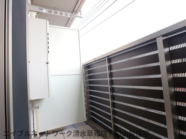 眺望　広々としたバルコニーです
