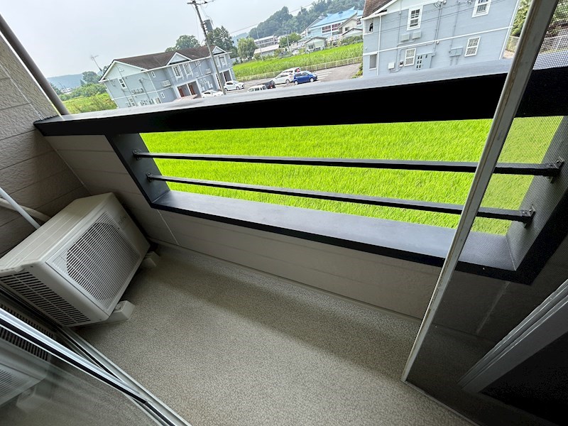 バルコニー　こちらの物件はMODE不動産なら割引対象の１部屋です。