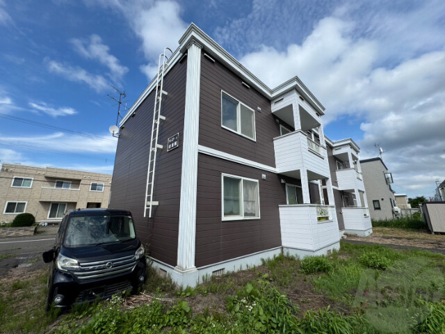 建物外観　札幌市東区東苗穂１３条「プレステージ壱番館」