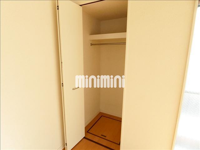 収納　クローゼット付きでお荷物もすっきり収納。