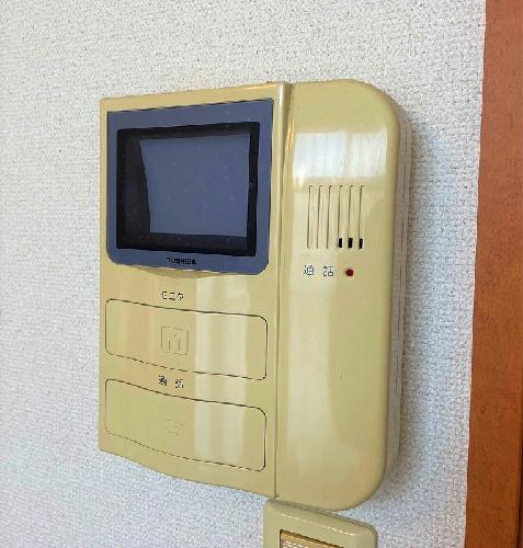 セキュリティ　モニター付きインターホン