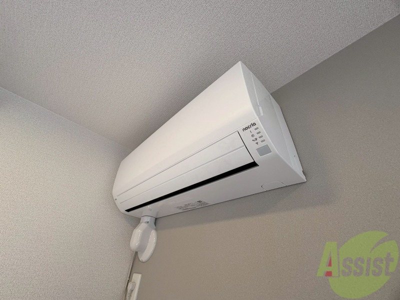 その他設備　エアコンも設置されております。毎日快適に過ごせそうですね。