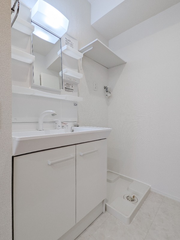 洗面設備　図面と現状に相違がある場合には現状を優先