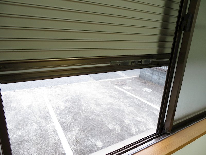 その他設備　安心のシャッター付き