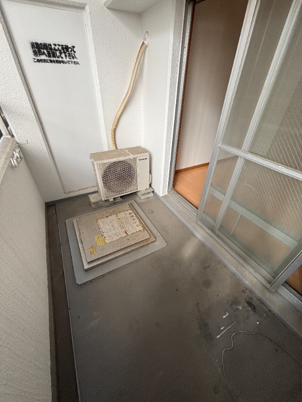 バルコニー　２０４号室　写真