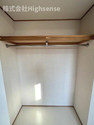 収納　収納のためのスペースです