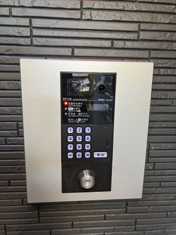セキュリティ　退去前につき、前回募集時のお写真です。