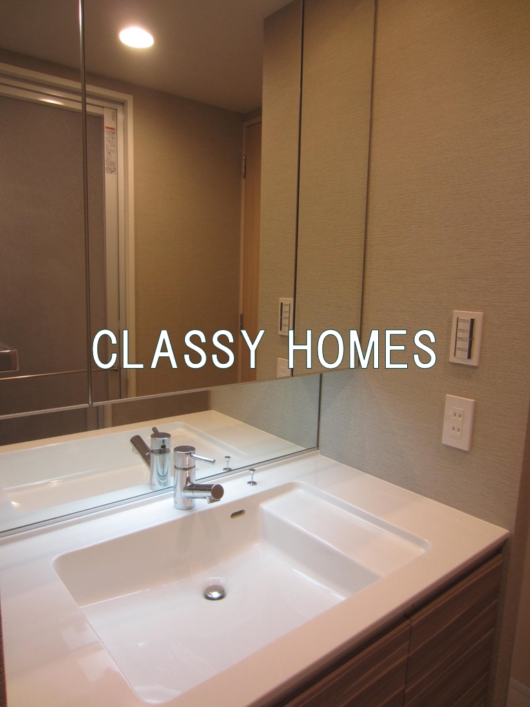 洗面設備　2019年竣工　ディームス大井町：洗面台