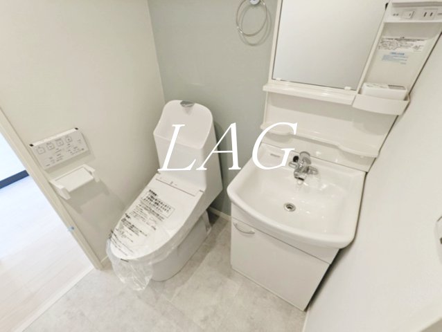 洗面設備　独立洗面台です。