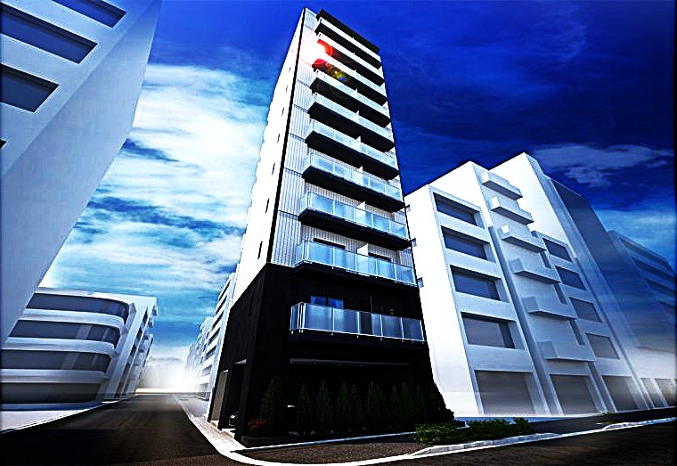 建物外観　外観パース