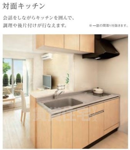 キッチン　カウンターキッチン（イメージ）