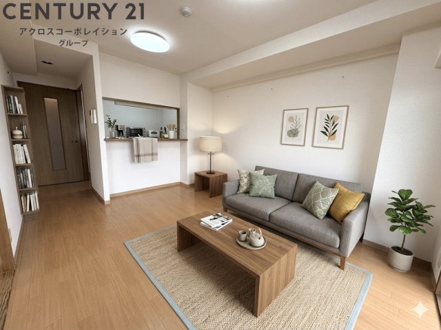 居室・リビング　リビングは約12帖で、ファミリーにオススメ☆