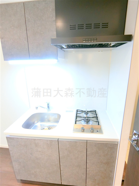 キッチン　2口ガスシステムキッチン