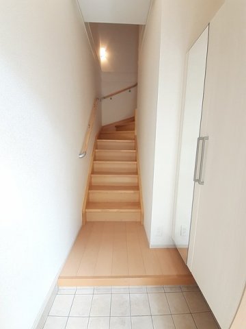 玄関　ゆったりとした玄関です