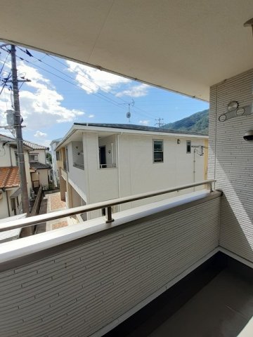 バルコニー　バルコニーがあります