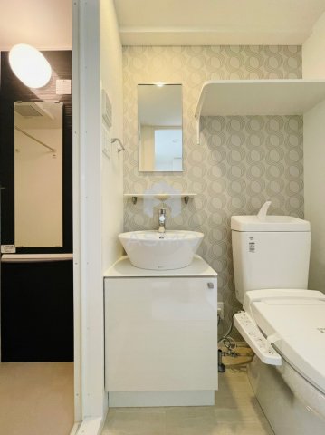 洗面設備　同マンション別部屋参考写真